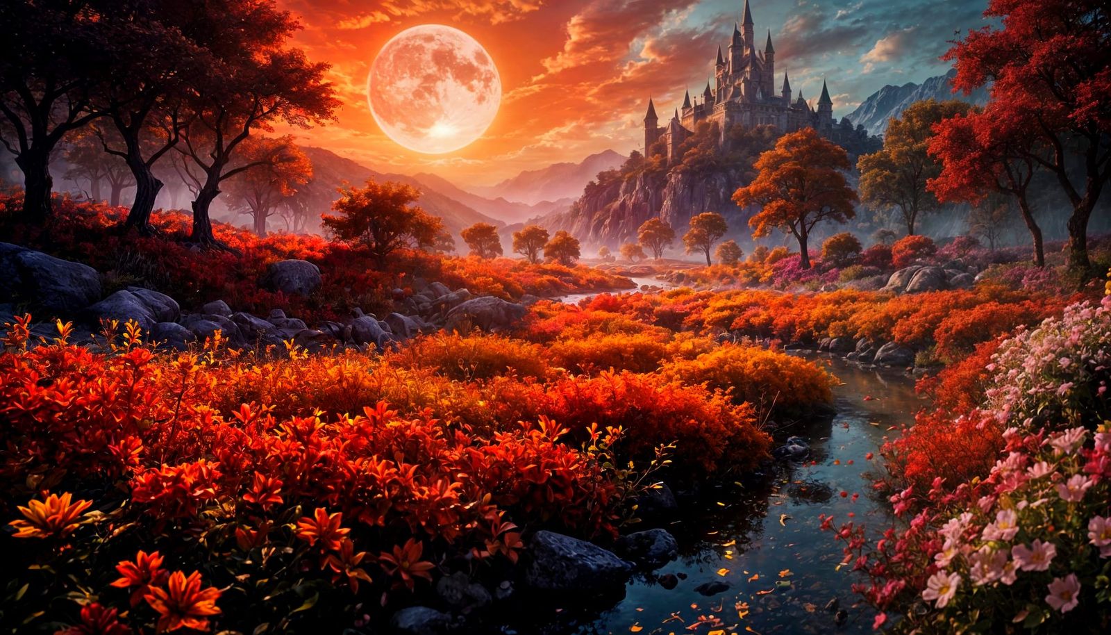 Scarlet Moon - Ruby Dominion  by @The Leycer