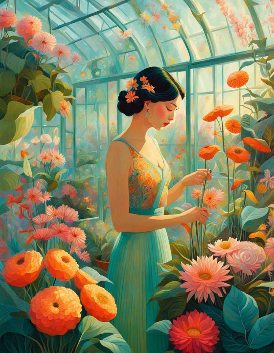 Flower Arrangement AI Generated Artwork NightCafe Creator