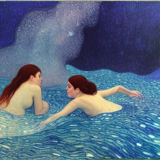 The Ocean and the women 2