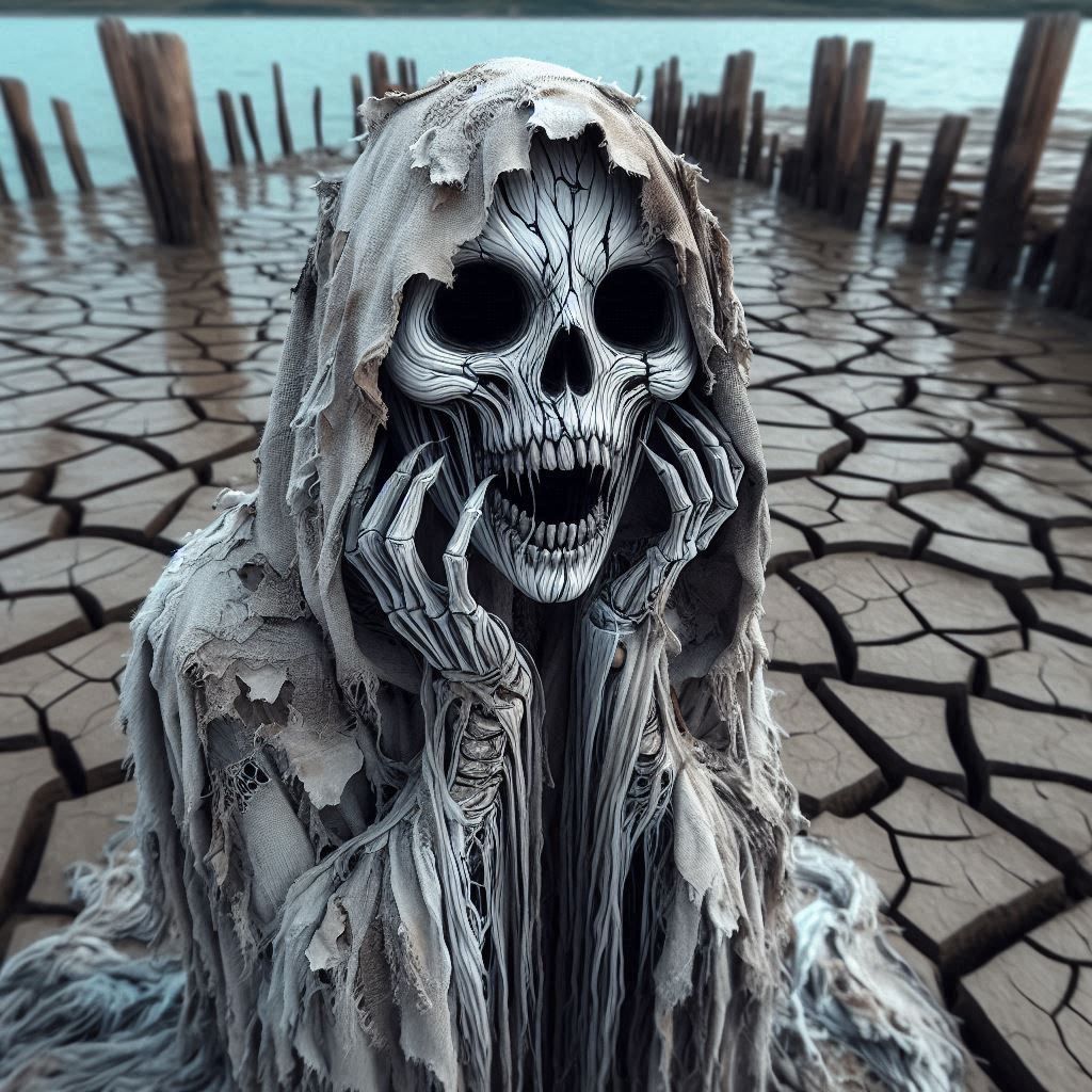 The Ghost Screams at Tear in Pier