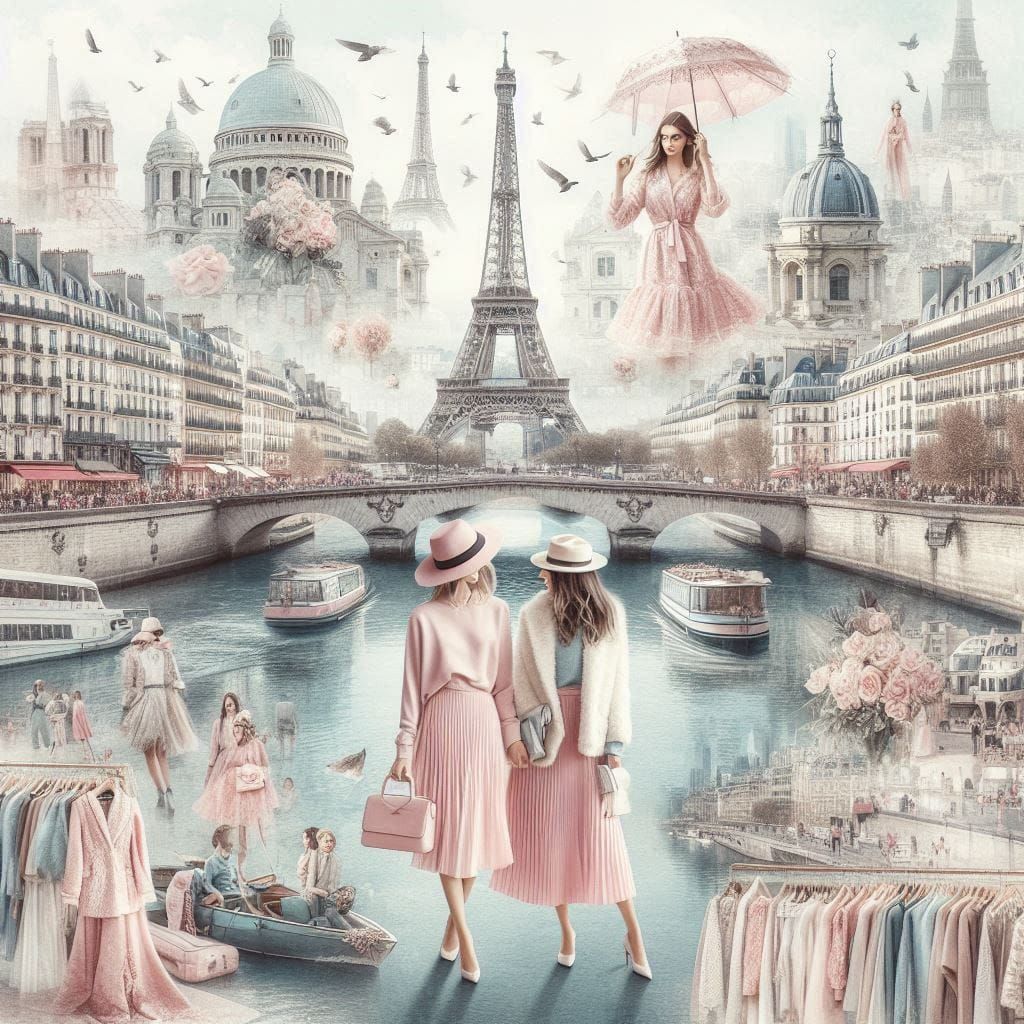 Enchanting streets of Paris! 🗼🌸