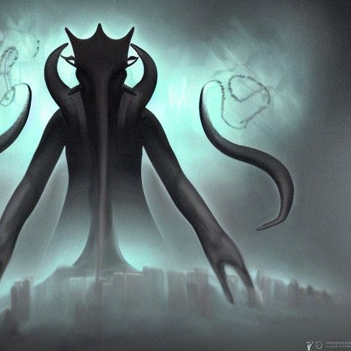 Nyarlathotep 8k resolution concept art