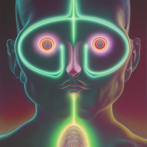 A Unified Field of Universal Intelligence . Artwork by Alex ...