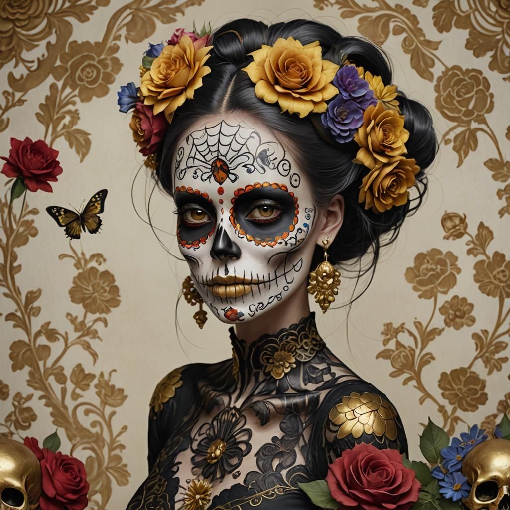 Sugar Skull Woman #276