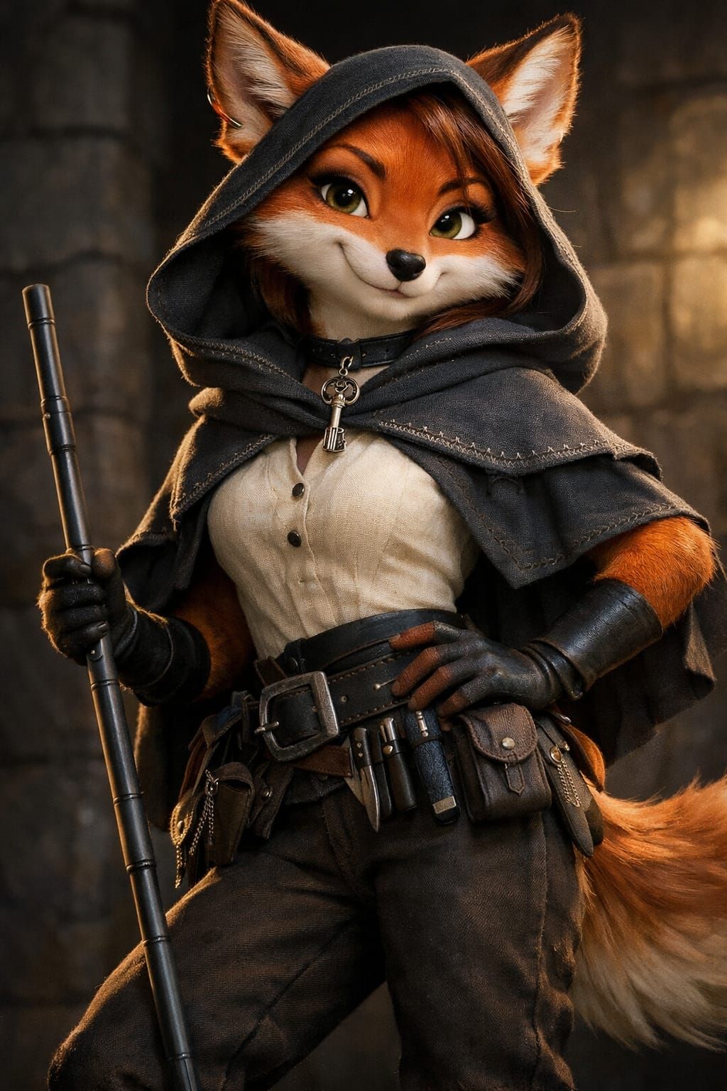 Verida Swiftfoot. A rogue and a thief with a heart of gold... well... a heart for gold... same thing...