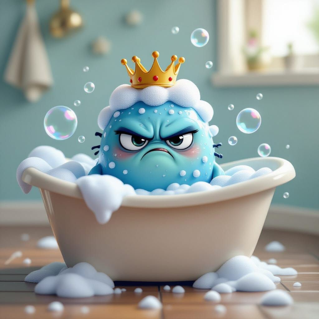 Me at Bath Time...  by @VoxAeternum