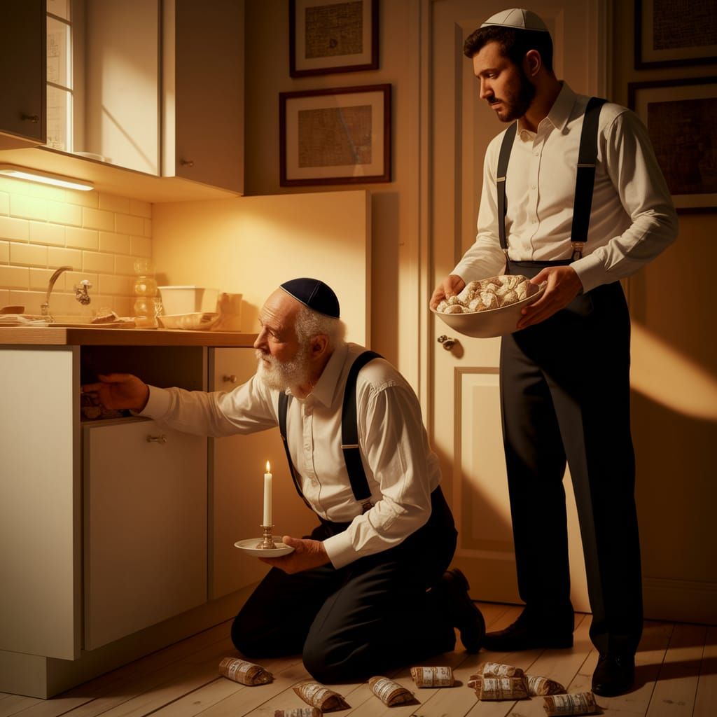 ריב שלוימלה קרליבך בבדיקת חמץ