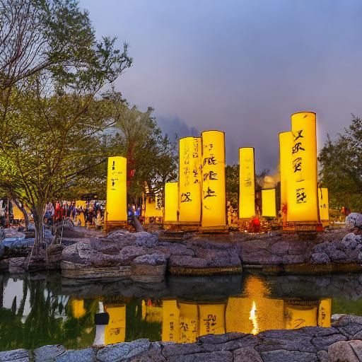 Spectacular Lantern Festival at Temple Square