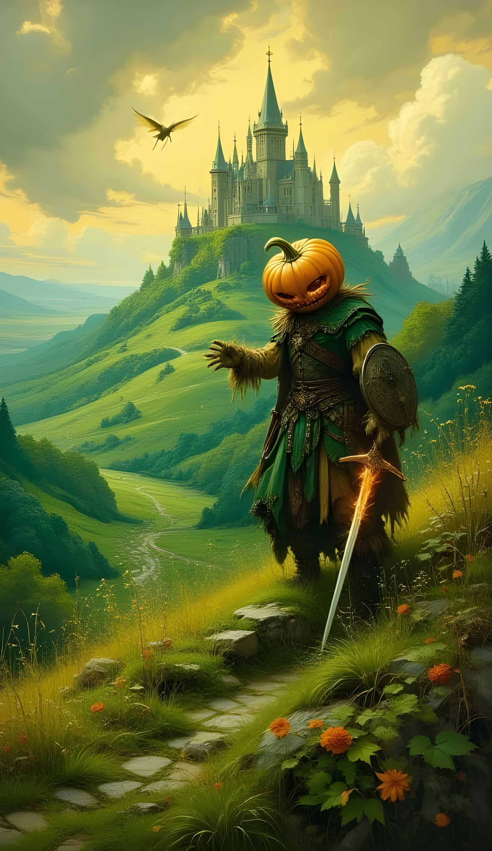Pumpkin head