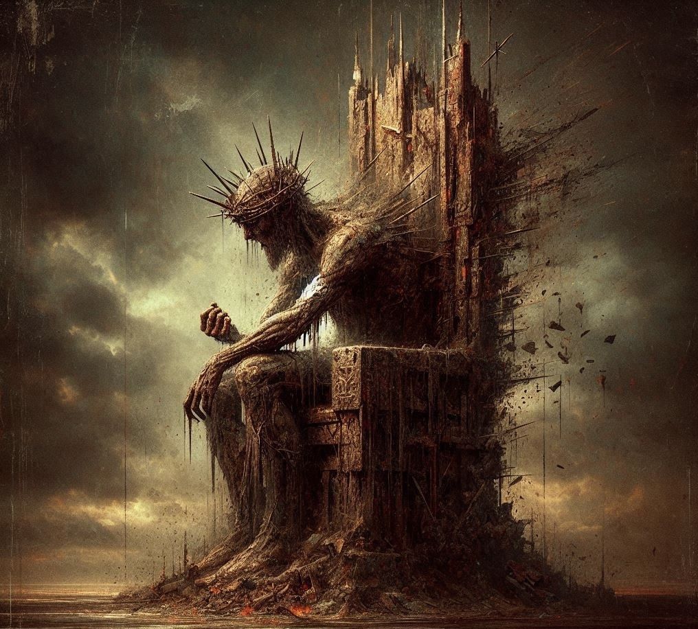 Hurt/Nine Inch Nails sung by Johnny Cash: I wear this crown ...