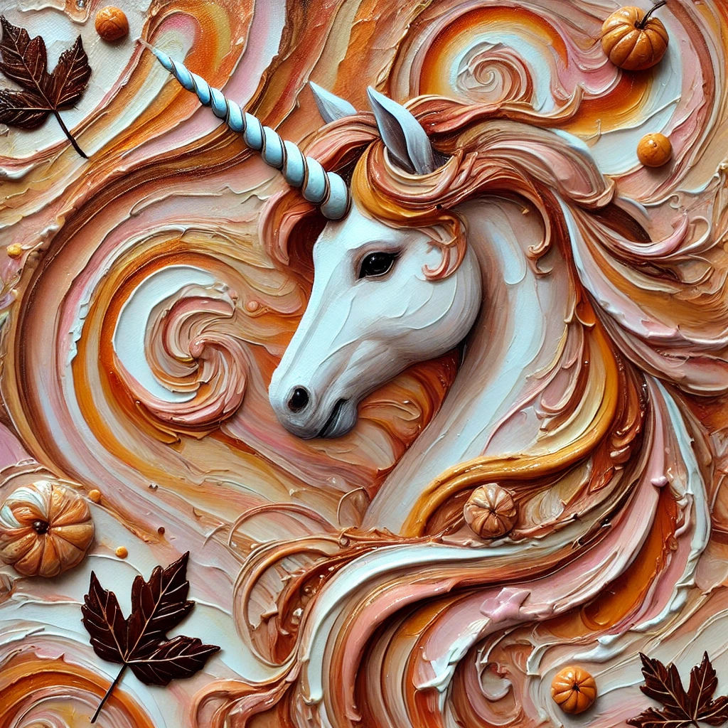 Lovely Fall Unicorn