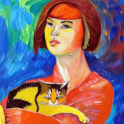 Portia and kitty