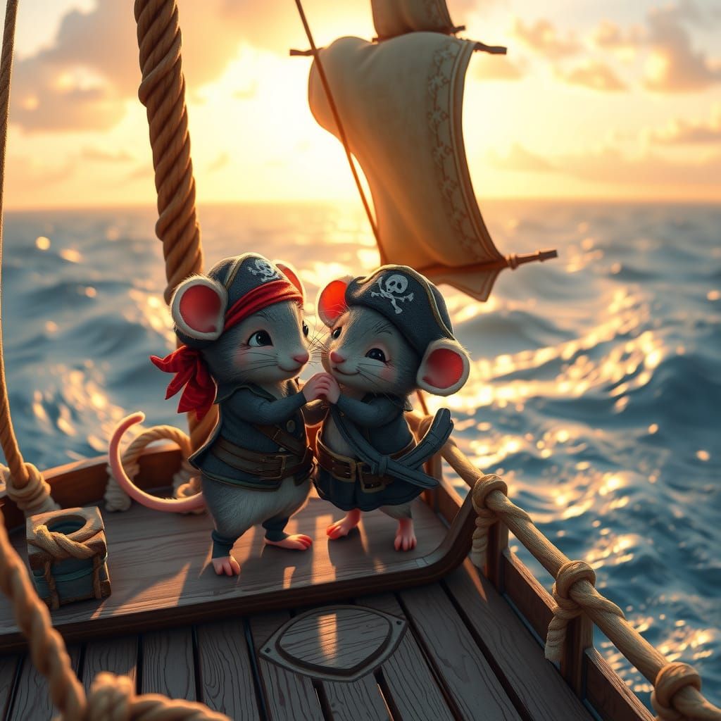 Sailing the Seven Cheese  by @Ambyr