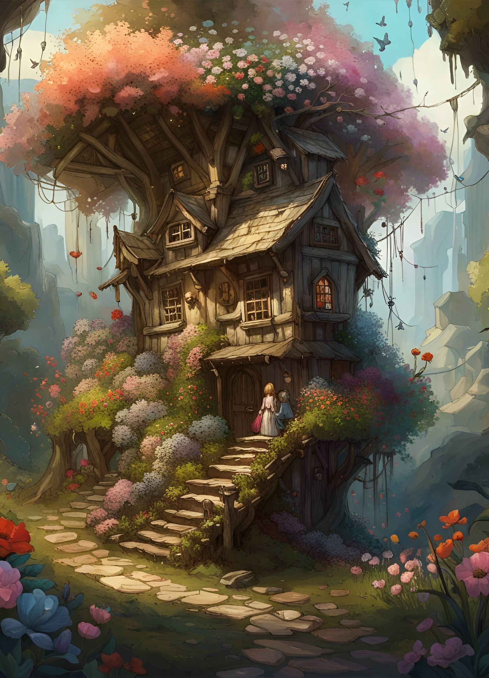 A fairy house  by @Vira