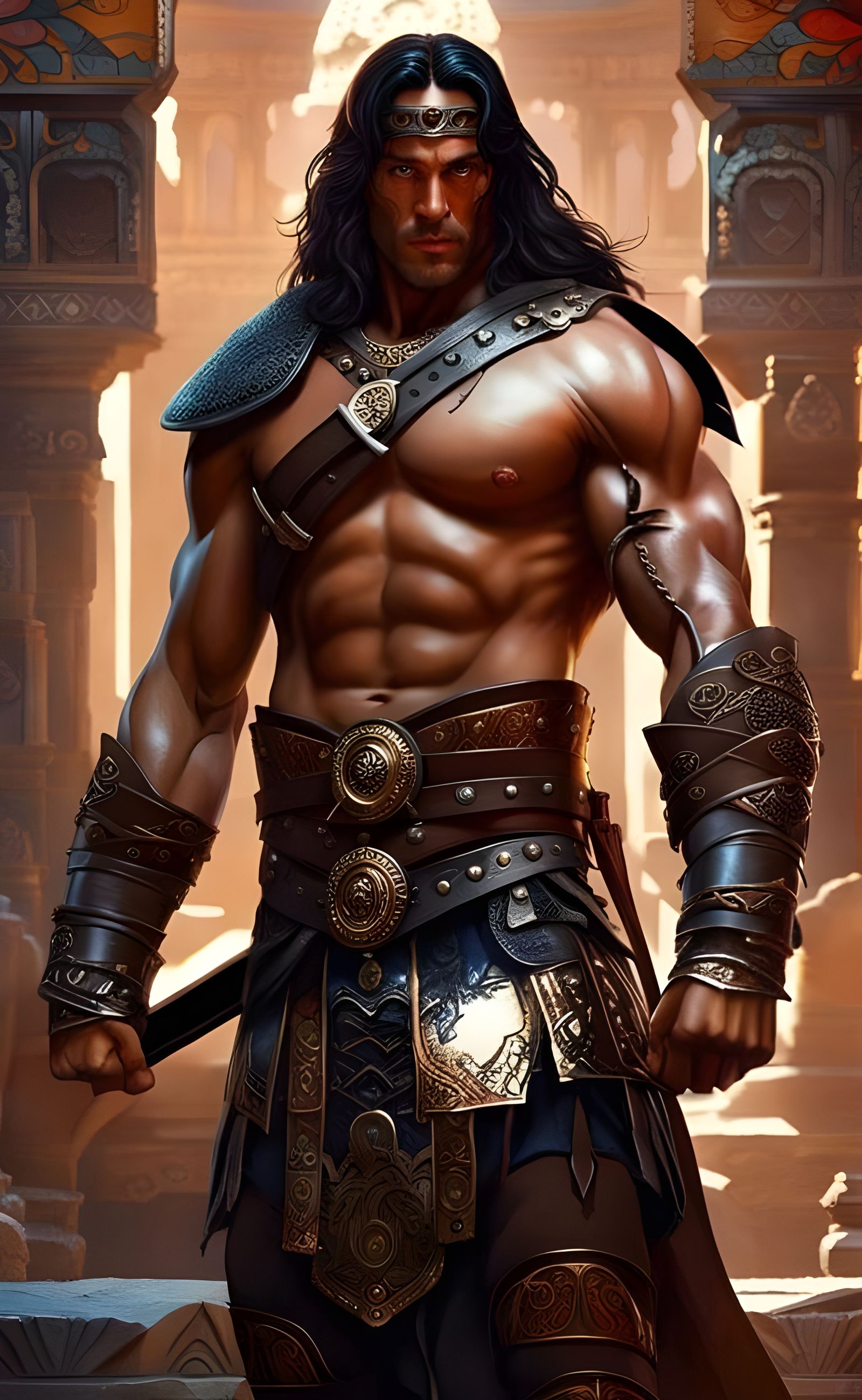 Conan The Barbarian - AI Generated Artwork - NightCafe Creator