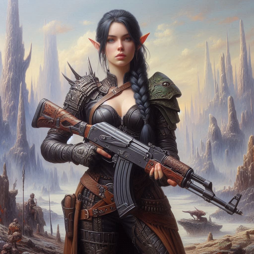 Cosmic Warrior Elf (Charlie Whiskey Echo)