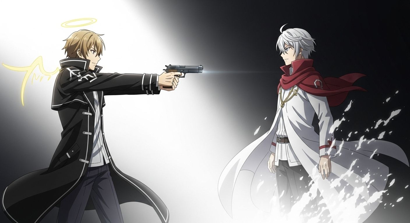 Twin Fates at Gunpoint