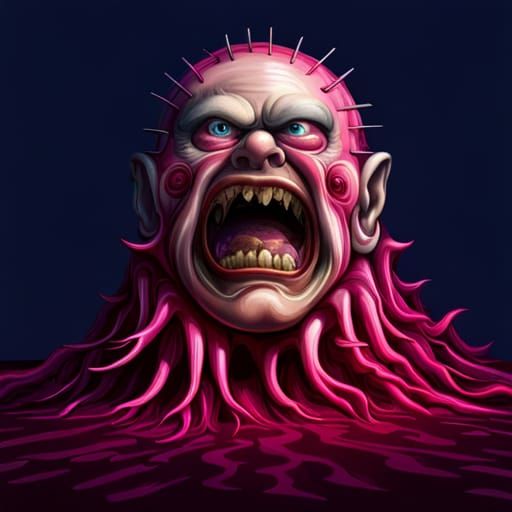 Nightmare AI Generated Artwork NightCafe Creator