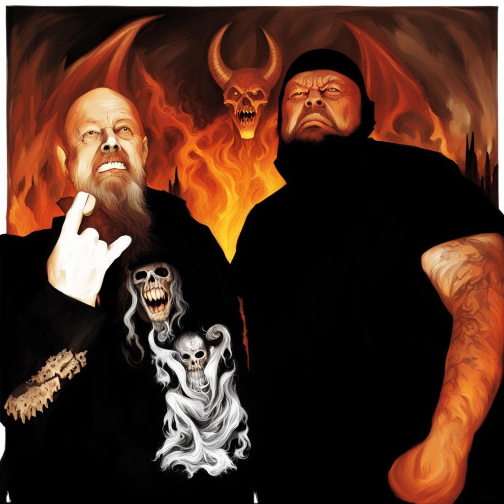 Devil Enemy of the Dark Age, decomposed, dismal Creation, de...