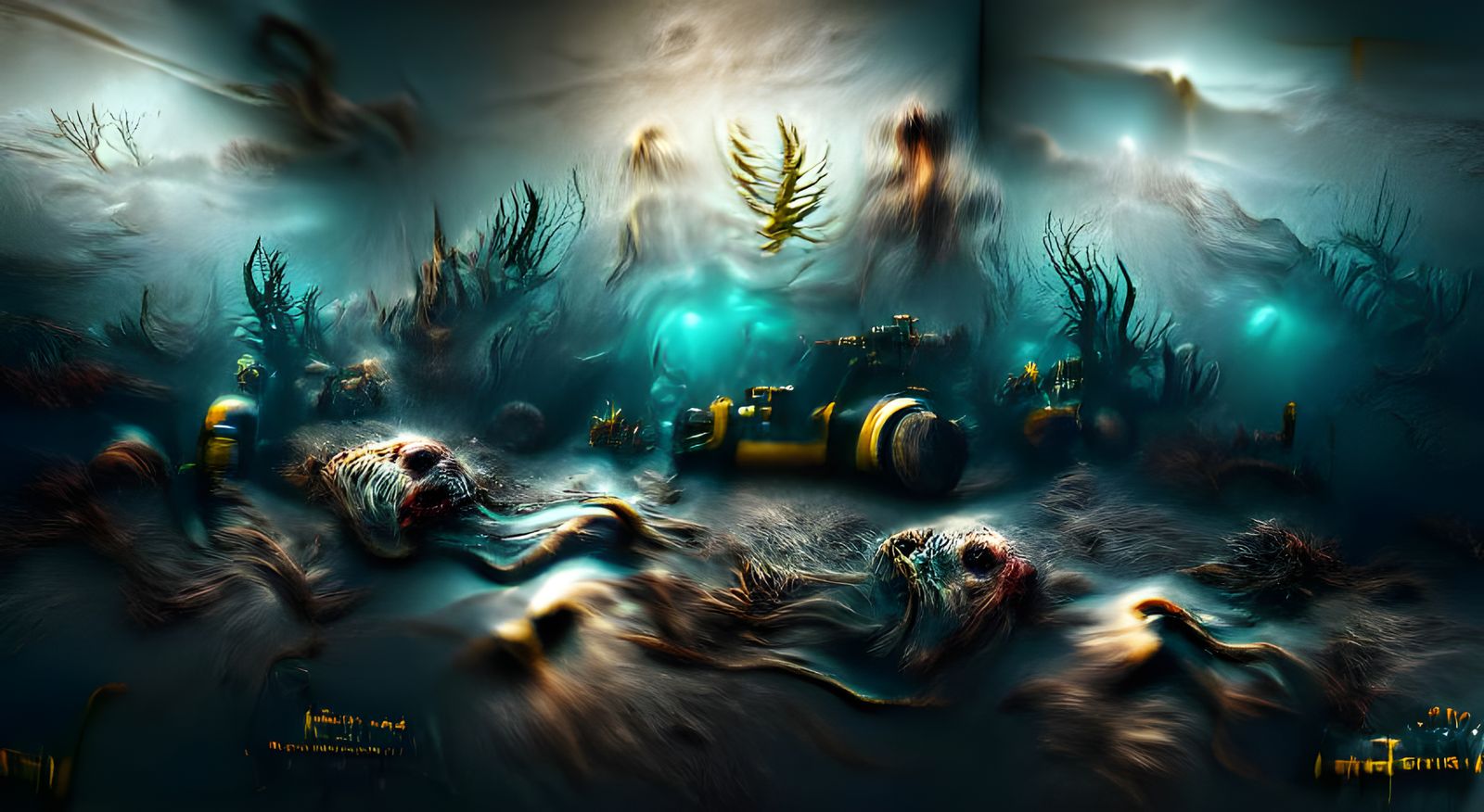 scary water wallpaper