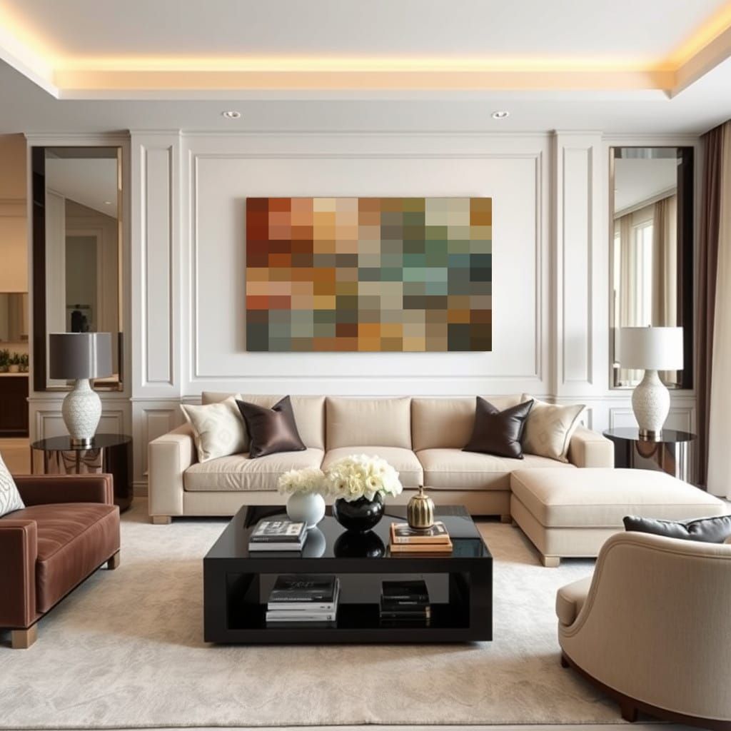 Living with modern art