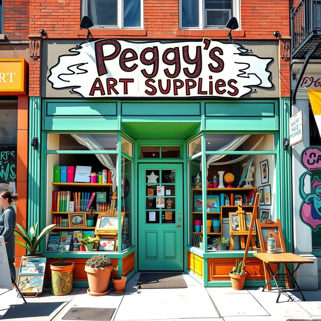 Peggy’s Art Supplies  by @Pjrockey