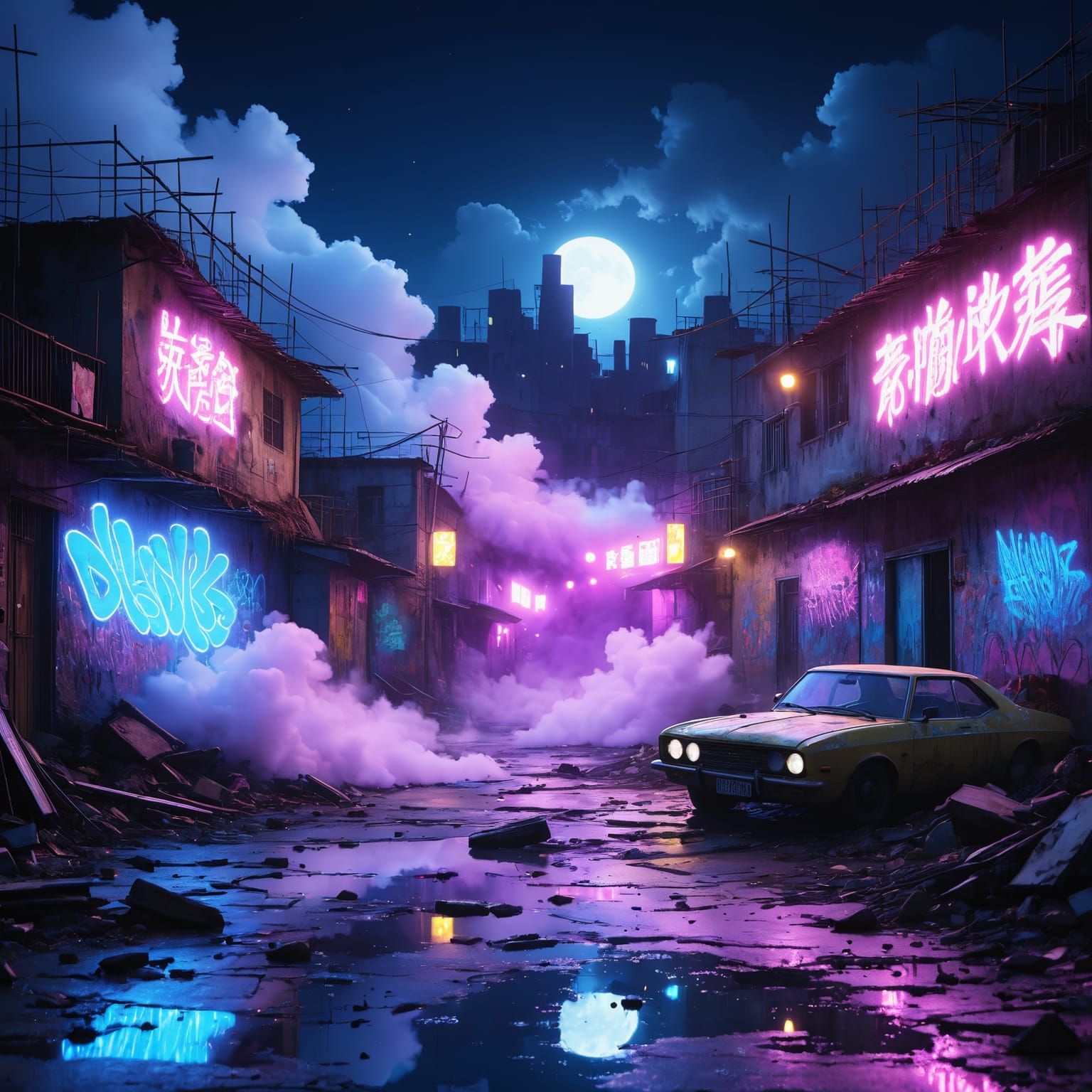 Fun with SD3.5 - Murraypunk Tribute