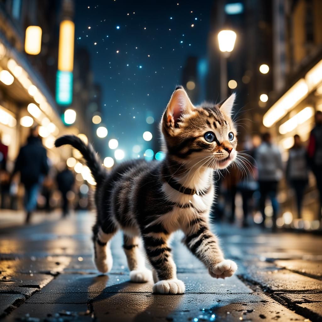 little kitty, big city