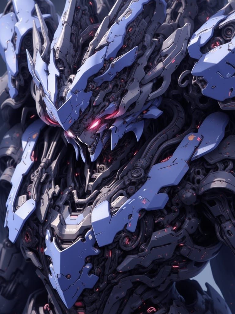 <lora:Extreme Gundam:1.0> Closeup Gundam