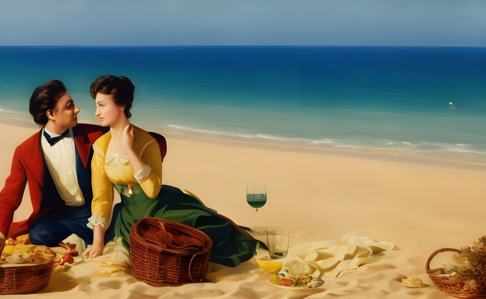 Picnic on the beach