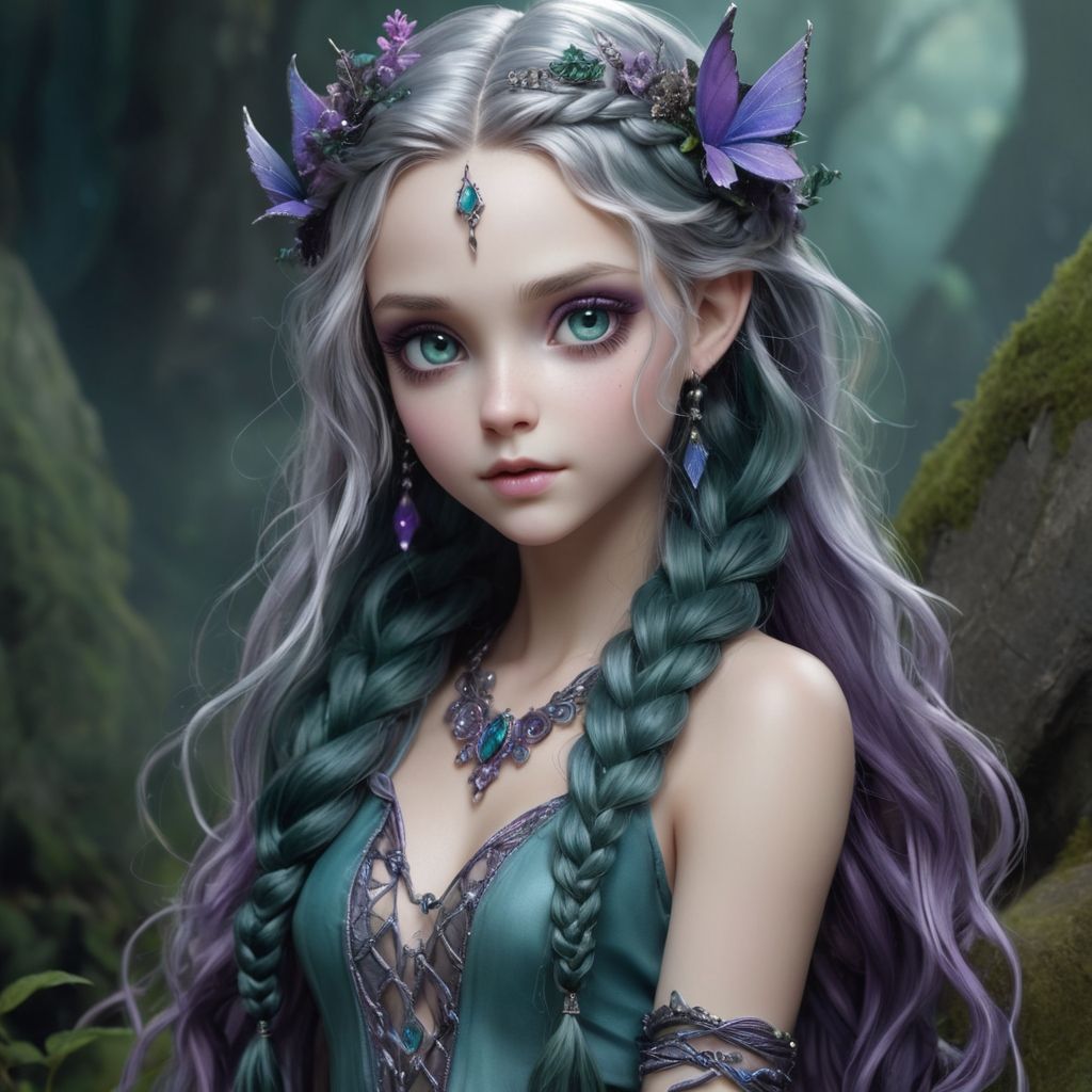 Roisin Fae portrait - AI Generated Artwork - NightCafe Creator