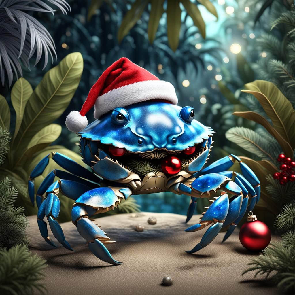 BLue Crab Christmas