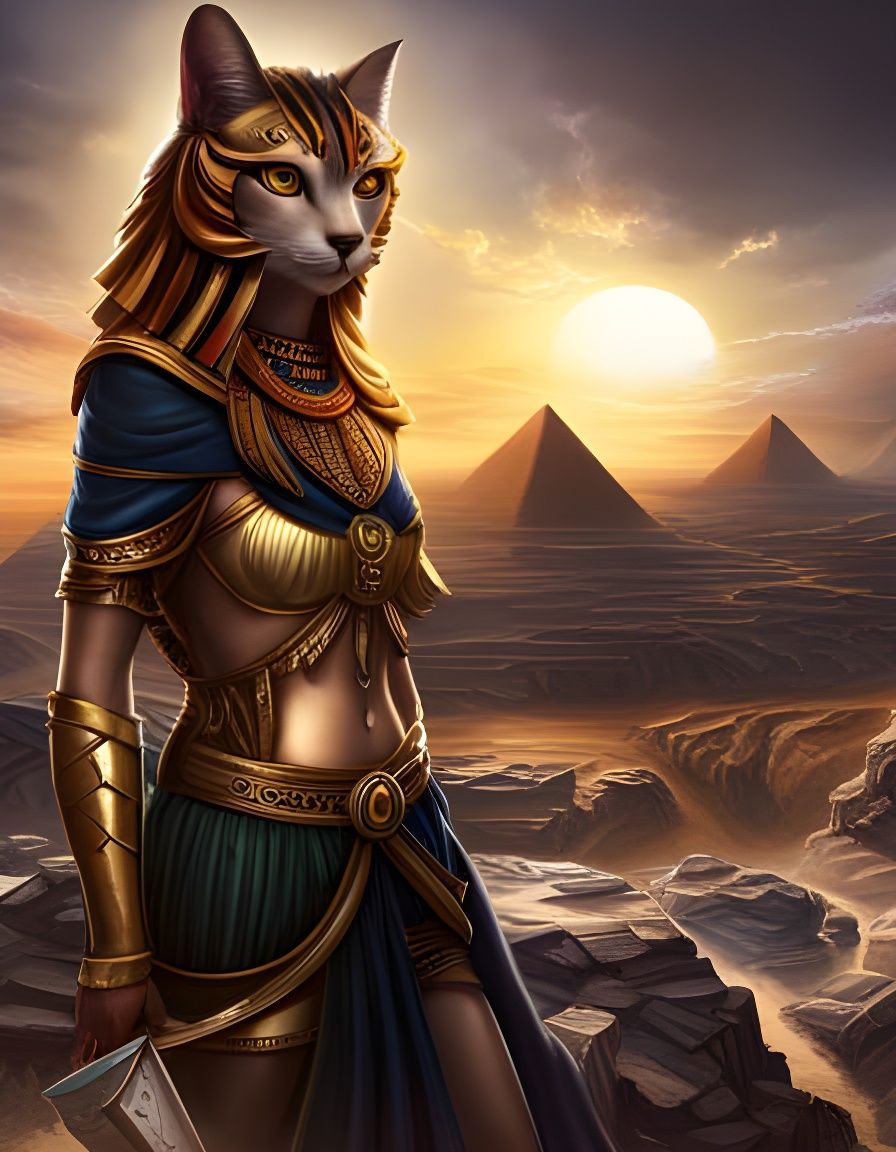 Bastet  by @Elxmentals