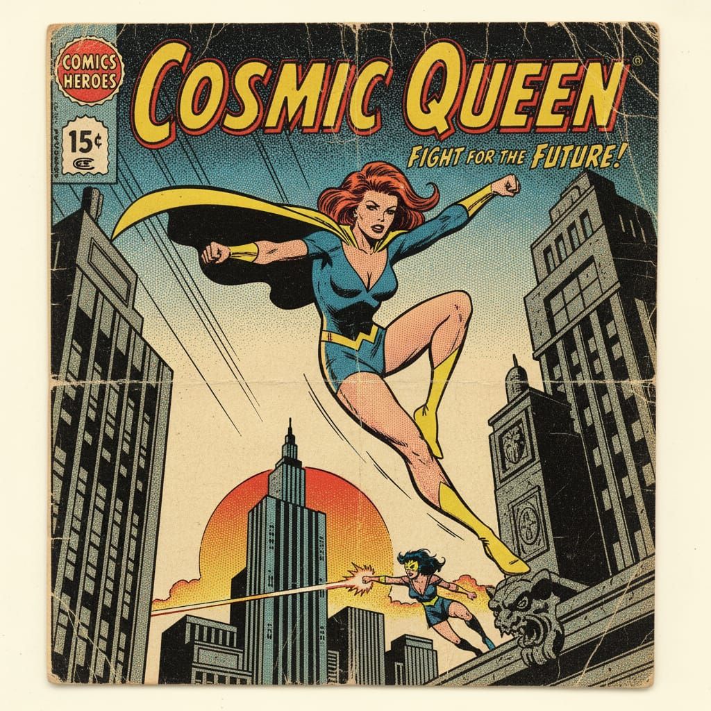 DC #1126 - Cosmic Queen - Fight for the Future!  by @grl_pwr