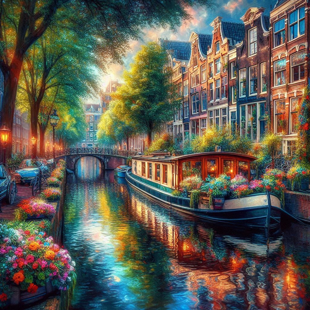 Picturesque Amsterdam