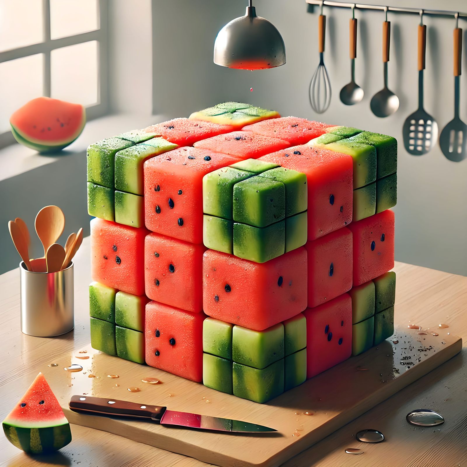 Watermelon Cube