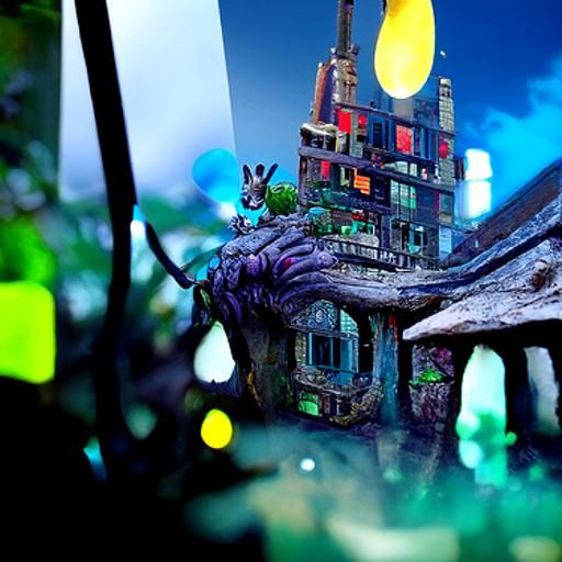 An unknown city