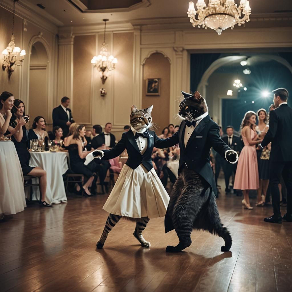 cat at prom