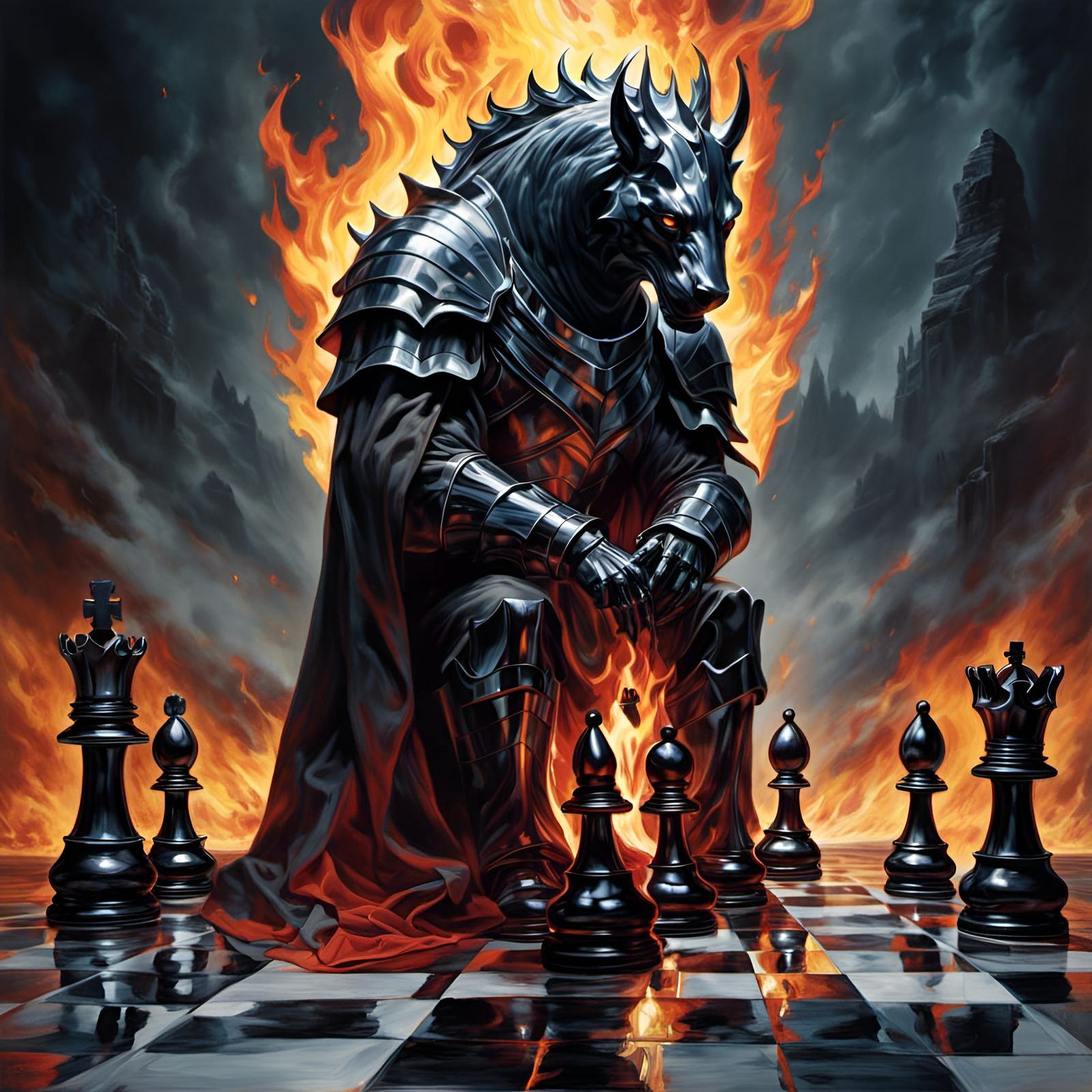  <lora:Smolder:1.0>King of Beasts