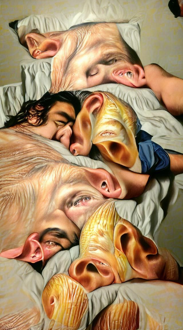They whisper in my ear as I sleep.