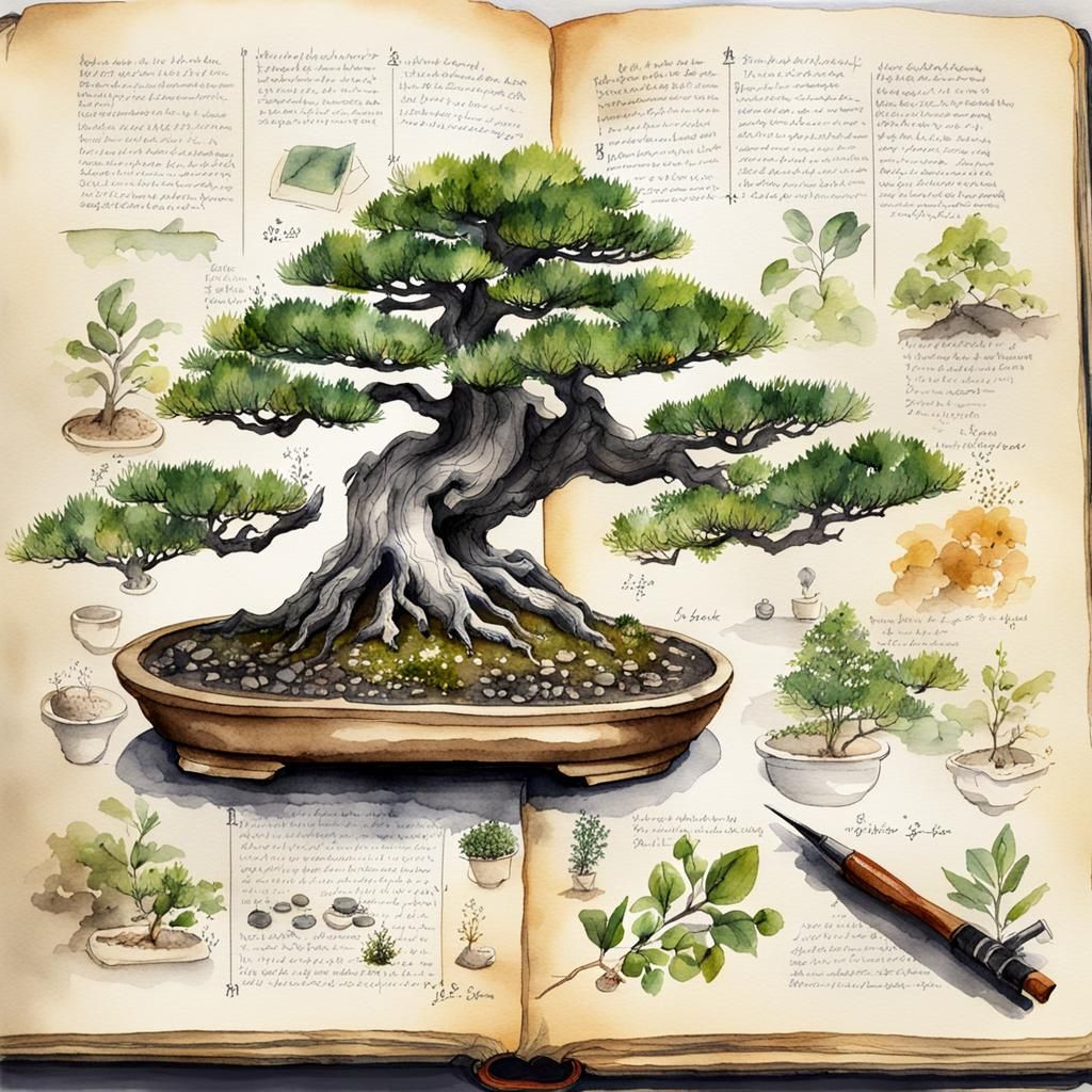Bonsai encyclopedia  by @Rion November