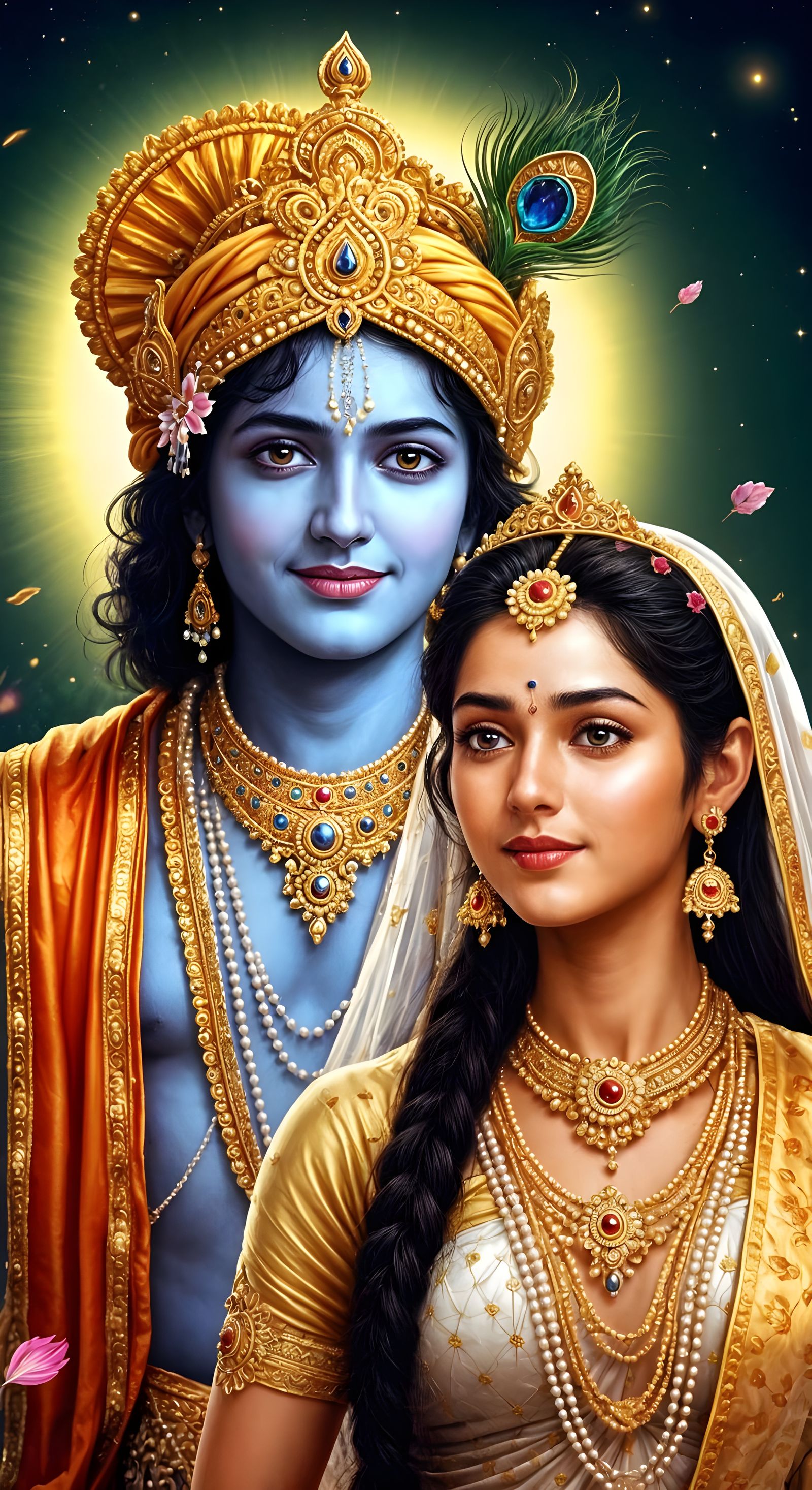 Divine Love in a Hyper-Realistic Digital Painting