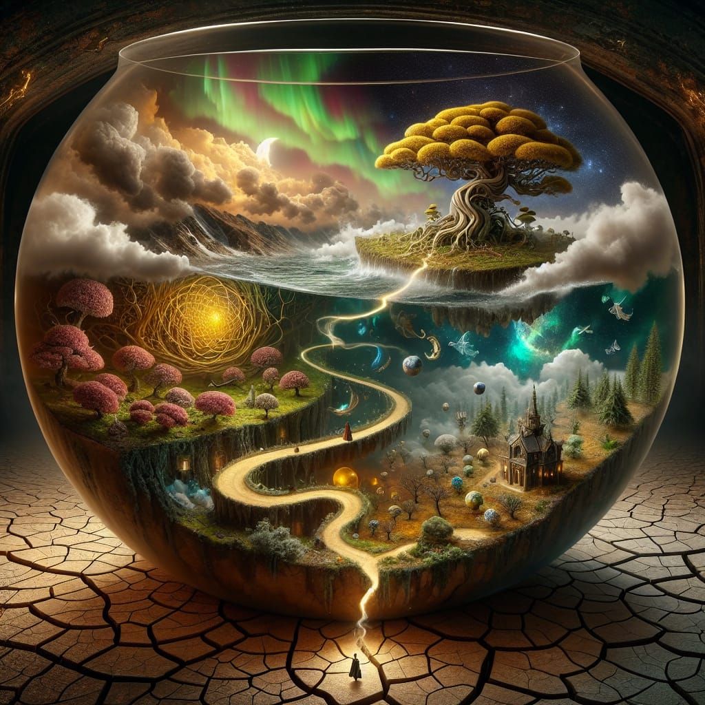 Enchanted Fishbowl  by @toomanynates