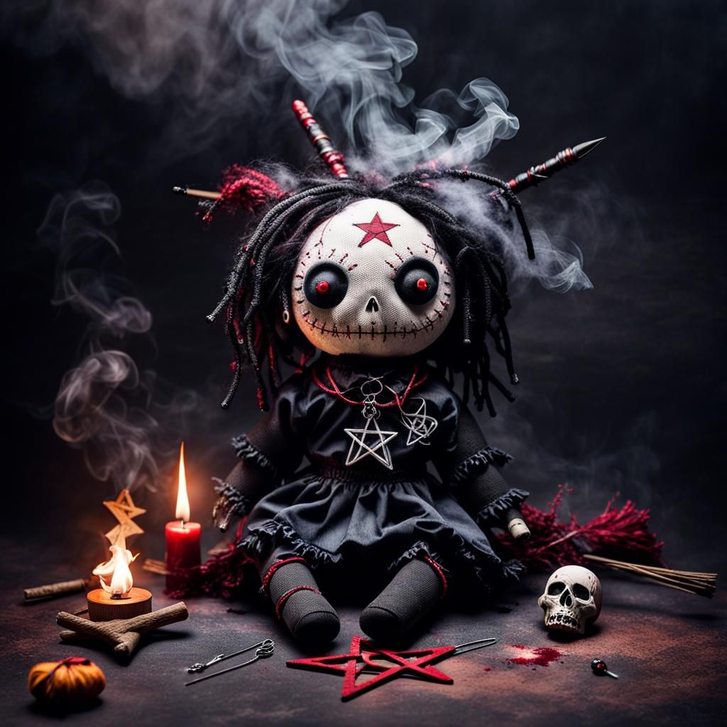 The  voodoo doll   by @Skyangel