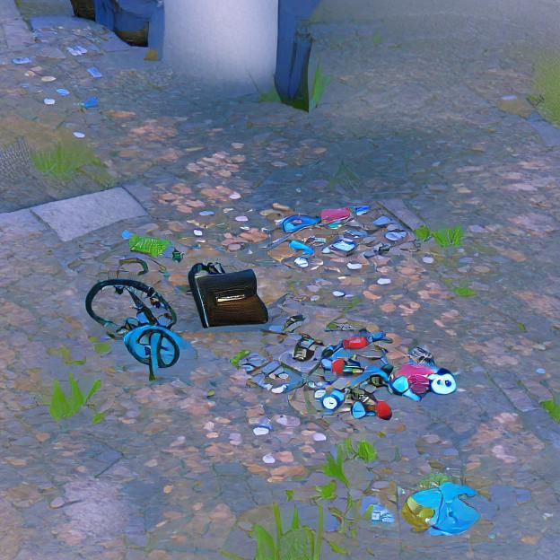 Somebody has stolen everything