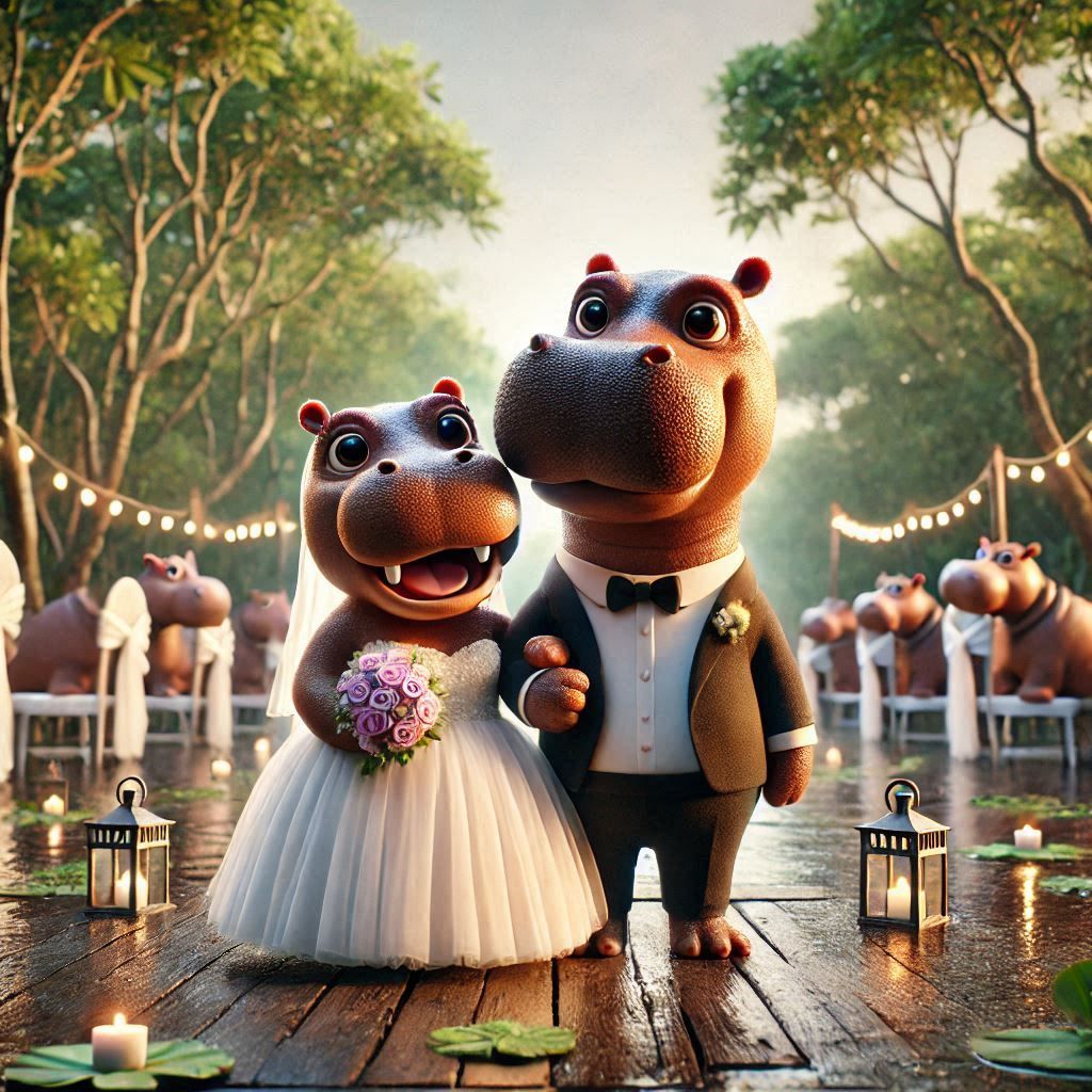 Hippopota-Mister and Hippopota-Misses