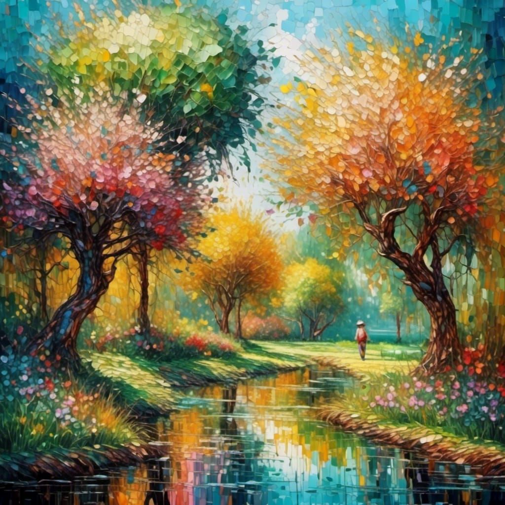 <lora:Colorful Animals:1.0>  neo-impressionism expressionist...