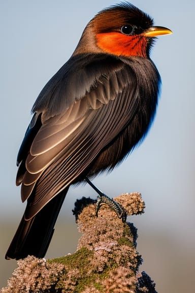 Just a Bird  by @Chrysantheme