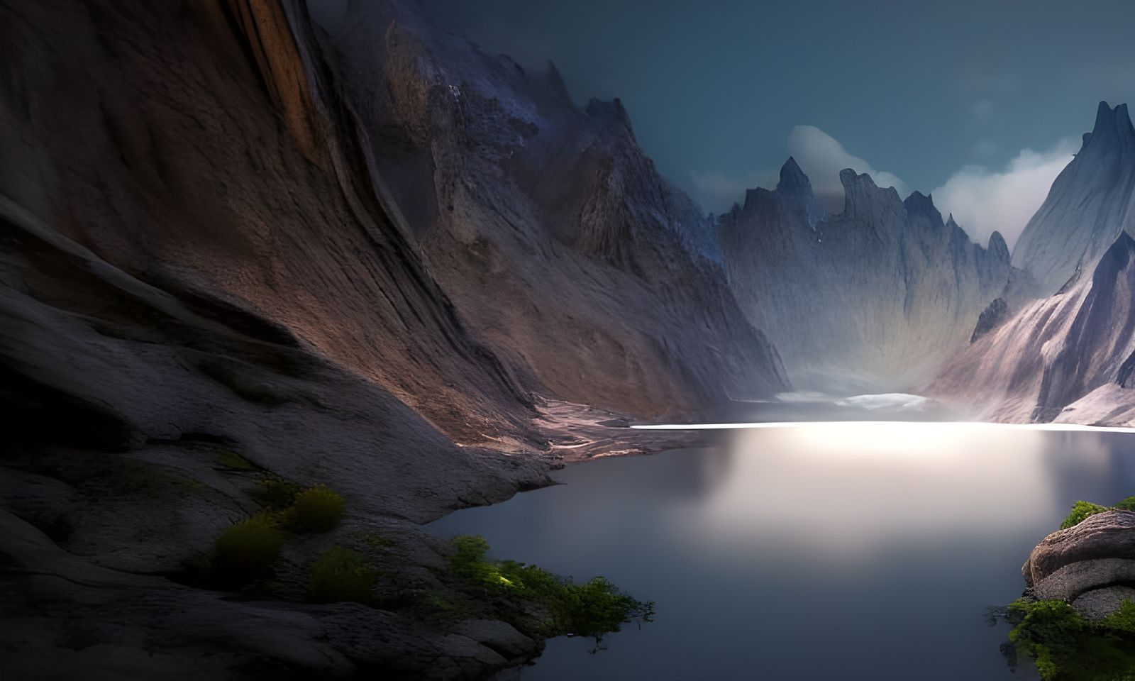 IA EYES hyperdetailed volumetric lighting 4K 64 megapixels 8...