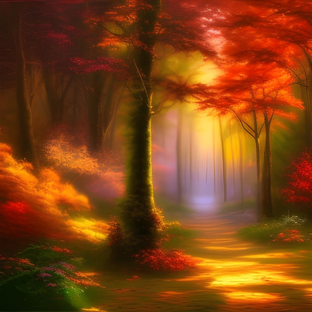 Trail through Autumn